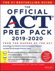 The Official ACT Prep Pack with 7 Full Practice Tests (5 in Official ACT – GOOD