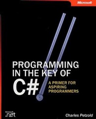Programming in the Key of C#: A – Paperback, by Petzold Charles – Very Good