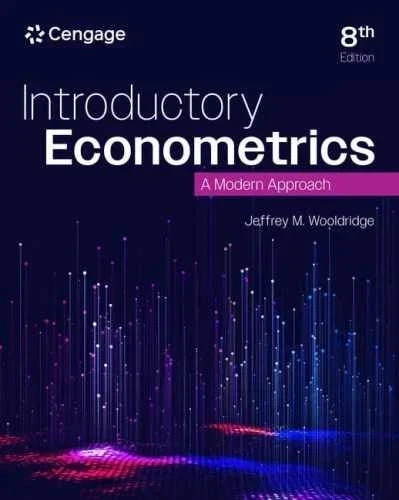 Introductory Econometrics: A – Hardcover, by Wooldridge Jeffrey – 9780357900161