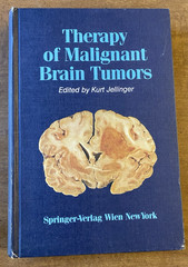 “Therapy of Malignant Brain Tumors” Medical HC 1987 Kurt Jellinger Springer