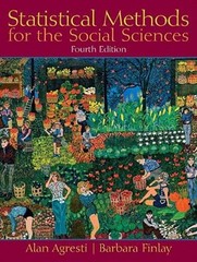 Statistical Methods for the Social Sciences (4th Edition) – VERY GOOD