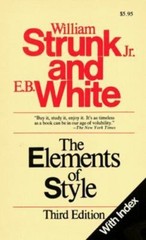 The Elements of Style (with Index) by E. B. White,William Strunk, Jr., Good Book