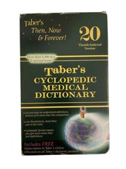 Taber’s Cyclopedic Medical Dictionary : Thumb-Indexed Version by Donald Venes…