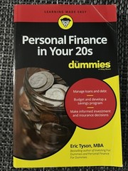 Personal Finance in Your 20s for Dummies by Tyson, Eric