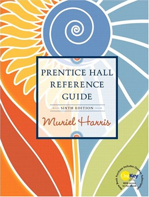 Prentice Hall Reference Guide Spiral Muriel Harris