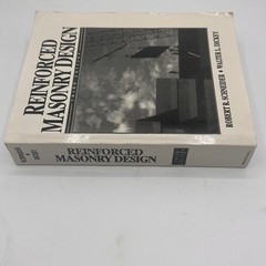 REINFORCED MASONRY DESIGN (3RD EDITION) By Robert R. Schneider & Walter L. VG