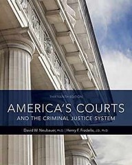 America’s Courts and the Criminal – Hardcover, by Neubauer David W.; – Good