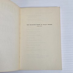 Collected Poems Dylan Thomas Poetry Paperback 1971 New Directions Book NDP316
