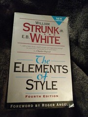 The Elements of Style, Fourth Edition – Paperback By Strunk Jr., William – GOOD