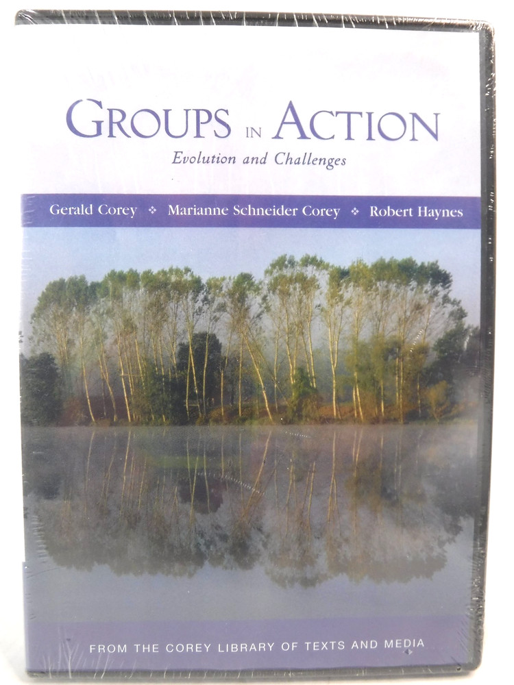 Groups in Action: Evolution and Challenges DVD Gerald Corey – Robert Haynes NEW