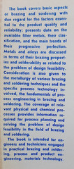 Brazing and soldering of Metals by N. Lashko and S. Lashko, Mir Publishers, 1979