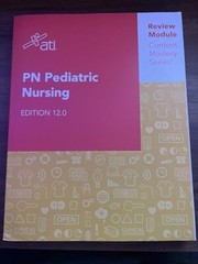 ATI PN Pediatric Nursing – Perfect – GOOD