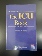 Marino’s The ICU BOOK – 4th Edition – 2014