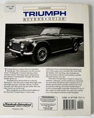 Illustrated Triumph Buyer’s Guide, Richard Newton Motorbook Int., 2nd Edition