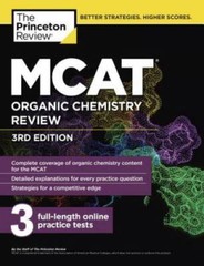 MCAT Organic Chemistry Review, 3rd Edition (Graduate School Test Prepa – GOOD
