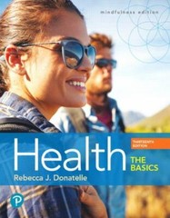 Health: The Basics, Donatelle, Rebecca, Very Good Book