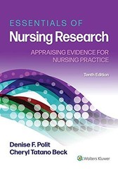 Essentials of Nursing Research: Appraising Evidence for Nursing 10TH EDITION PB