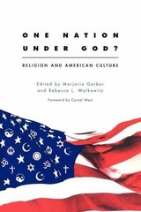 One Nation Under God? – Paperback, by Marjorie Garber; Rebecca – Very Good j