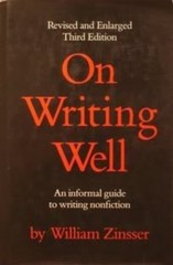 On Writing Well Hardcover William Zinsser