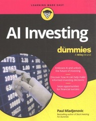 Ai Investing for Dummies, Paperback by Mladjenovic, Paul, Brand New, Free shi…