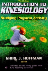 Introduction to Kinesiology Hardcover Hoffman Human Kinetics Science 3rd Ed