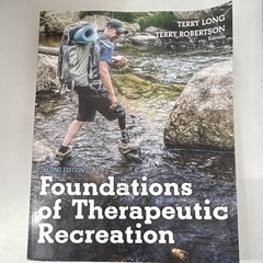 Human Kinetics Foundations of Therapeutic Recreation 2nd Ed Textbook Long
