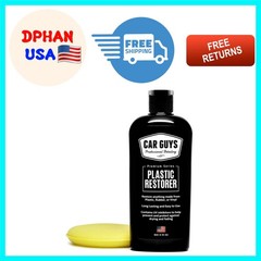 Ultimate Plastic Restorer – Long-Lasting, Water-Repellent Detailing Kit (8 Oz)