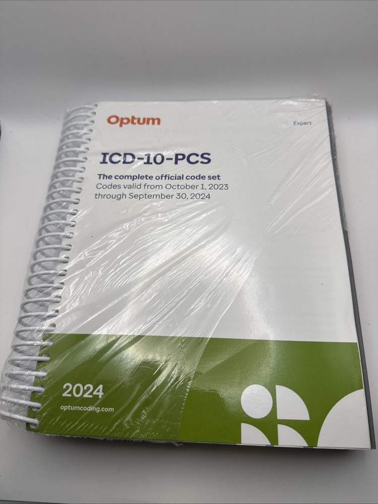 2024 ICD-10-PCS Expert (Spiral) – Spiral-bound, by Optum – Very Good