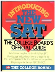 INTRODUCING THE NEW SAT: THE COLLEGE BOARD’S OFFICIAL By College Entrance