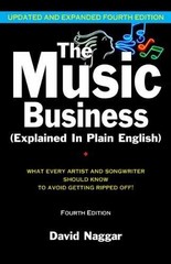 The Music Business (Explained In Plain – Paperback, by Naggar David – Acceptable