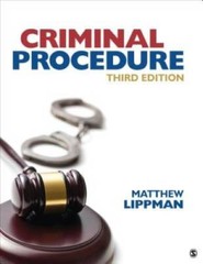 Criminal Procedure – Paperback By Lippman, Matthew – ACCEPTABLE