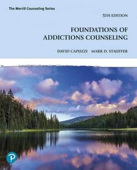 Foundations of Addictions – Paperback, by Capuzzi David; Stauffer – Very Good