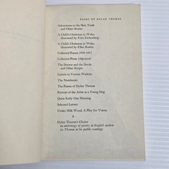 Collected Poems Dylan Thomas Poetry Paperback 1971 New Directions Book NDP316